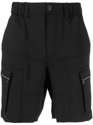 Jacquemus three-pocket knee-length shorts - Black