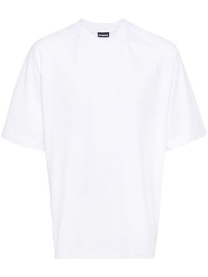 Jacquemus Typo logo-print T-shirt - White