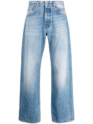 Jacquemus washed wide-leg jeans - Blue