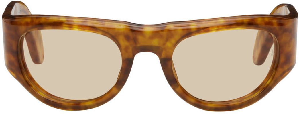 JACQUES MARIE MAGE Brown Clyde Sunglasses
