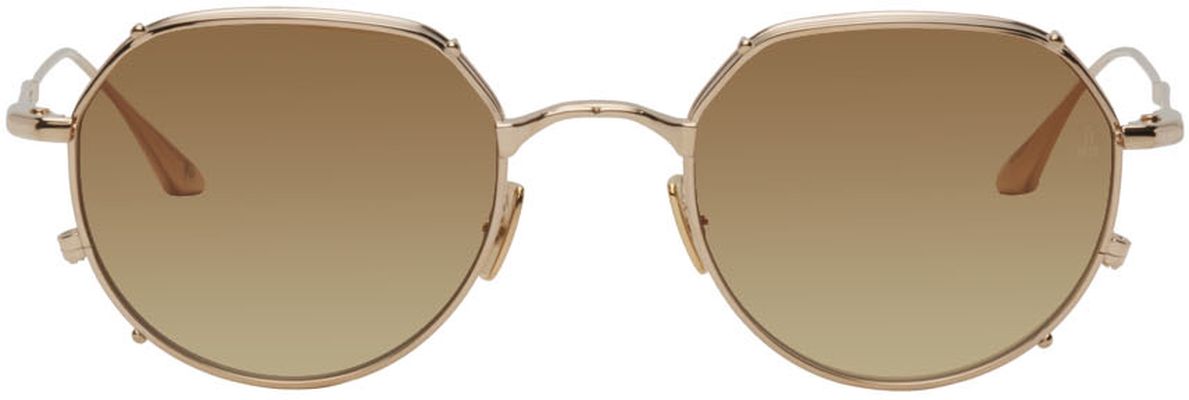 JACQUES MARIE MAGE Gold CIrca Limited Edition Hartana Sunglasses