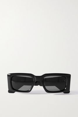Jacques Marie Mage - Supersonic Square-frame Acetate Sunglasses - Black