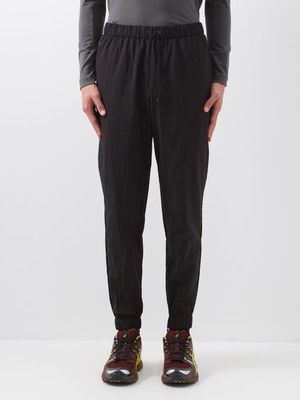 Jacques - Tecno Elasticated-waist Textured-nylon Trousers - Mens - Black