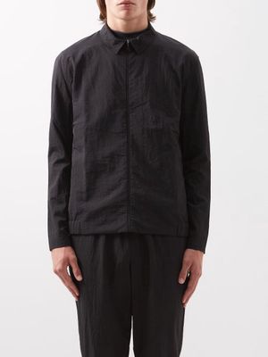 Jacques - Tecno Textured-nylon Jacket - Mens - Black