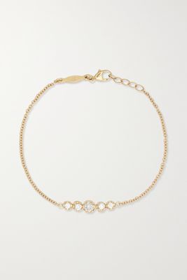 Jacquie Aiche - Kate 14-karat Gold Diamond Bracelet - one size
