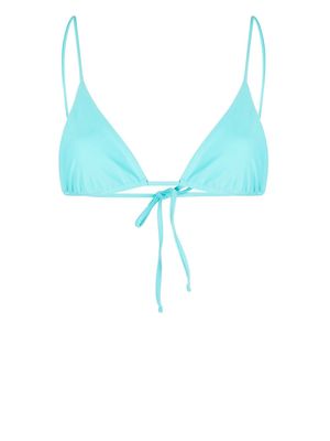 JADE Swim Via triangle bikini top - Blue