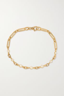 Jade Trau - Pippa 18-karat Gold Diamond Bracelet - one size