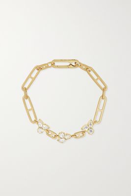 Jade Trau - Poppy 18-karat Gold Diamond Bracelet - one size