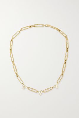 Jade Trau - Poppy 18-karat Gold Diamond Necklace - one size