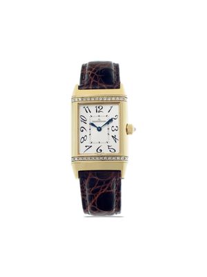 Jaeger-LeCoultre pre-owned Reverso Duetto Duo 27mm - White