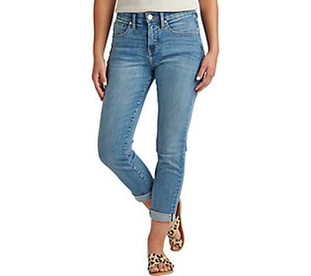 JAG Carter Mid Rise Girlfriend Jeans-Mid Vintag e