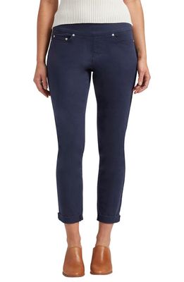 Jag Jeans Amelia Slim Pull-On Ankle Jeans in Navy