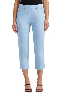 Jag Jeans Maddie Pull-On Mid Rise Capri Pants in Blue