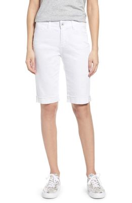 Jag Jeans Nina Bermuda Shorts in White
