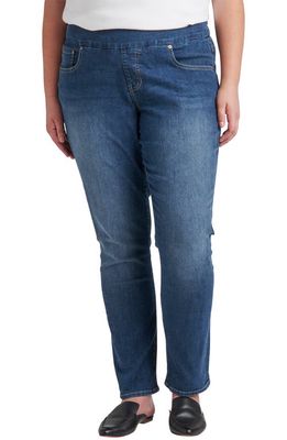 Jag Jeans Nora Pull-On Mid Rise Skinny Jeans in Durango Wash