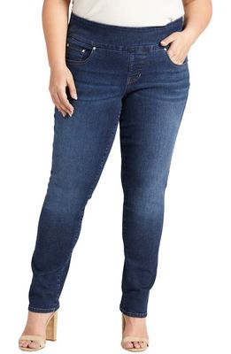 Jag Jeans Nora Pull-On Skinny Jeans in Anchor Blue