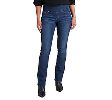 JAG Jeans Paley Mid Rise Bootcut Pull-On Jeans Anchor Blue