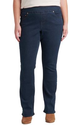 Jag Jeans Paley Pull-On Mid Rise Bootcut Jeans in After Midnight