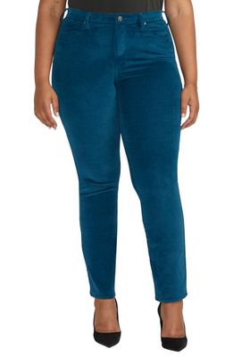 Jag Jeans Ruby Mid Rise Straight Leg Corduroy Pants in Moroccan Blue
