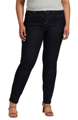 Jag Jeans Ruby Mid Rise Straight Leg Jeans in Space Blue