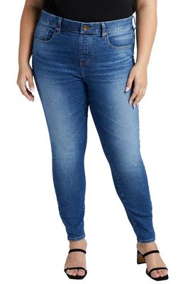 Jag Jeans Valentina Pull-On High Waist Straight Leg Jeans in Lapiz Blue