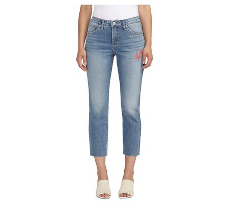 JAG Ruby Mid-Rise Straight Cropped Jeans - EAE2 75