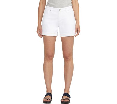 JAG Women's Alex Mid Rise Boyfriend Shorts