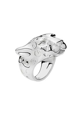 Jaguar Sterling Silver Ring