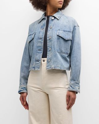 Jaiden Denim Shirt Jacket