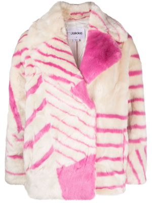 Jakke Rita striped jacket - Pink