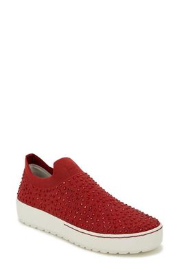 Jambu Sasha Platform Slip-On Sneaker in Red