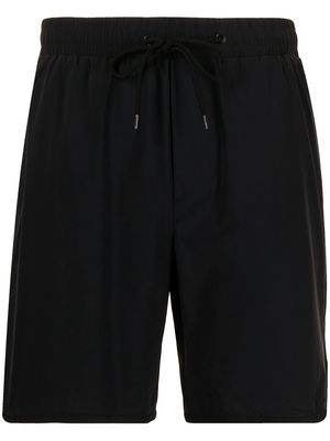 James Perse drawstring-waist swim shorts - Black