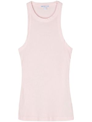 James Perse fine-ribbed tank top - Pink