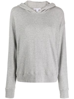 James Perse long-sleeve cotton hoodie - Grey