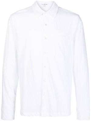 JAMES PERSE long-sleeve knit shirt - White