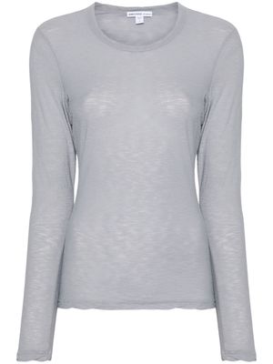 James Perse long-sleeved slub T-shirt - Grey