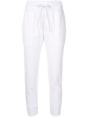 James Perse relaxed jersey trousers - White
