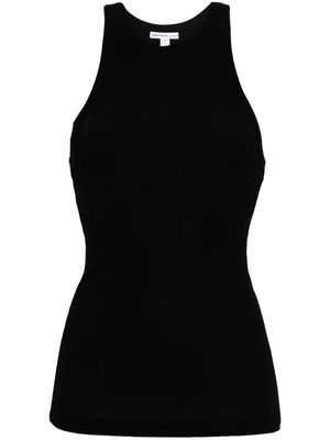 James Perse round-neck ribbed-knit tank top - Black