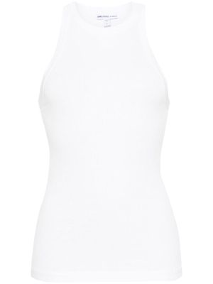 James Perse round-neck ribbed-knit tank top - White