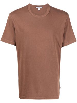 James Perse short-sleeved cotton T-shirt - Brown