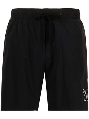 James Perse slogan track shorts - Black