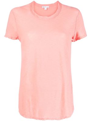 James Perse slub-texture cotton T-shirt - Pink