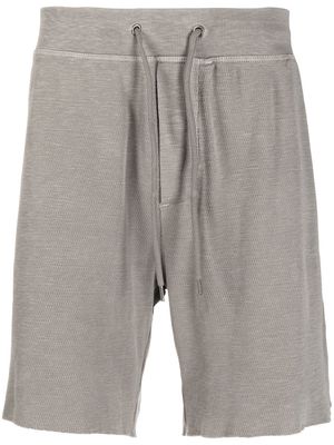 JAMES PERSE thermal track shorts - Brown