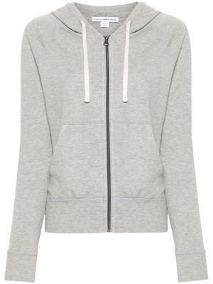 James Perse zip-up cotton hoodie - Grey