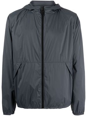James Perse zip-up hooded windbreaker jacket - Grey