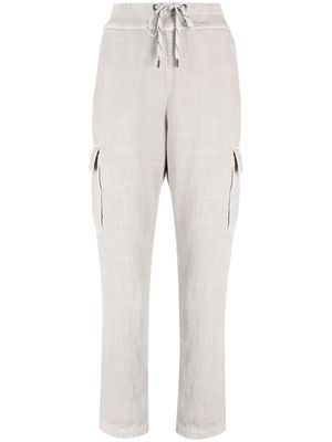 James Perse Zuma cropped cargo trousers - Grey