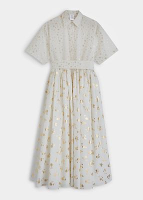 Jane Belted Cotton Shirtdress