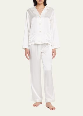 Jane Chantal Silk Pajama Set