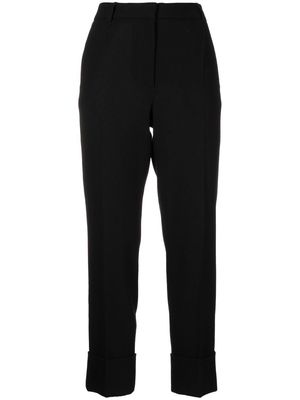 JANE Cooper Slim-Fit wool trousers - Black