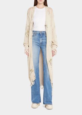 Jane High-Rise Straight Faded Jeans